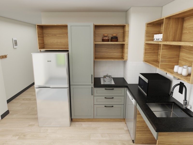 Candlewood Suites Rust / Contemporary Scheme Kitchen