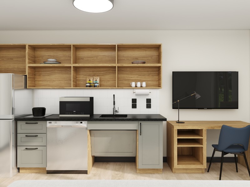 Candlewood Suites Rust / Contemporary Scheme Kitchen